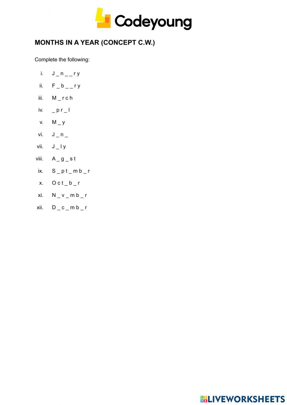 MONTHS IN A YEAR (CONCEPT C.W.).docx