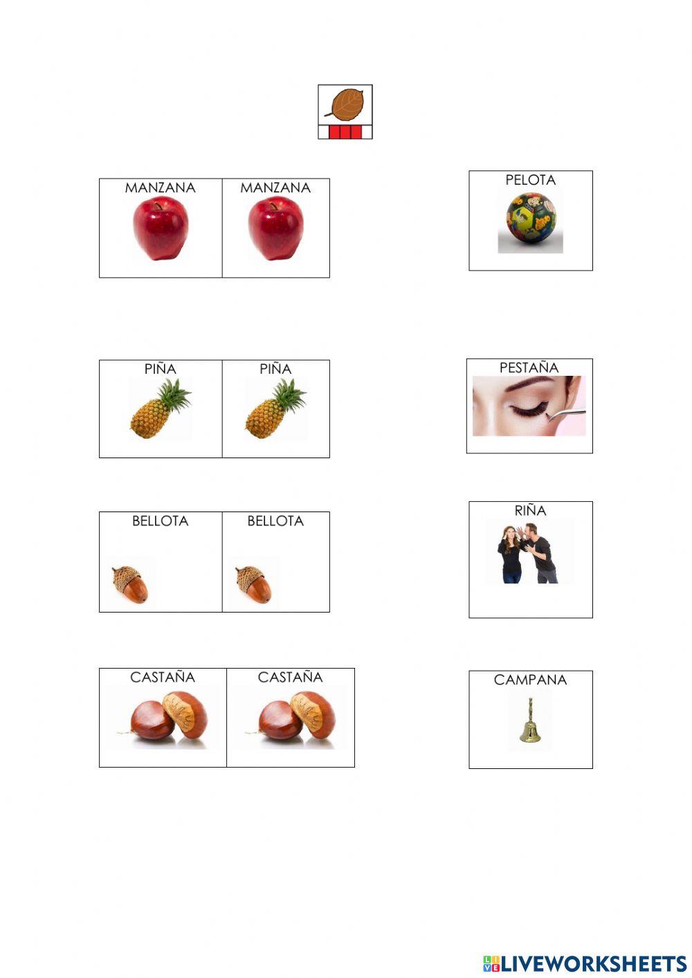 Rimas frutos de otoño