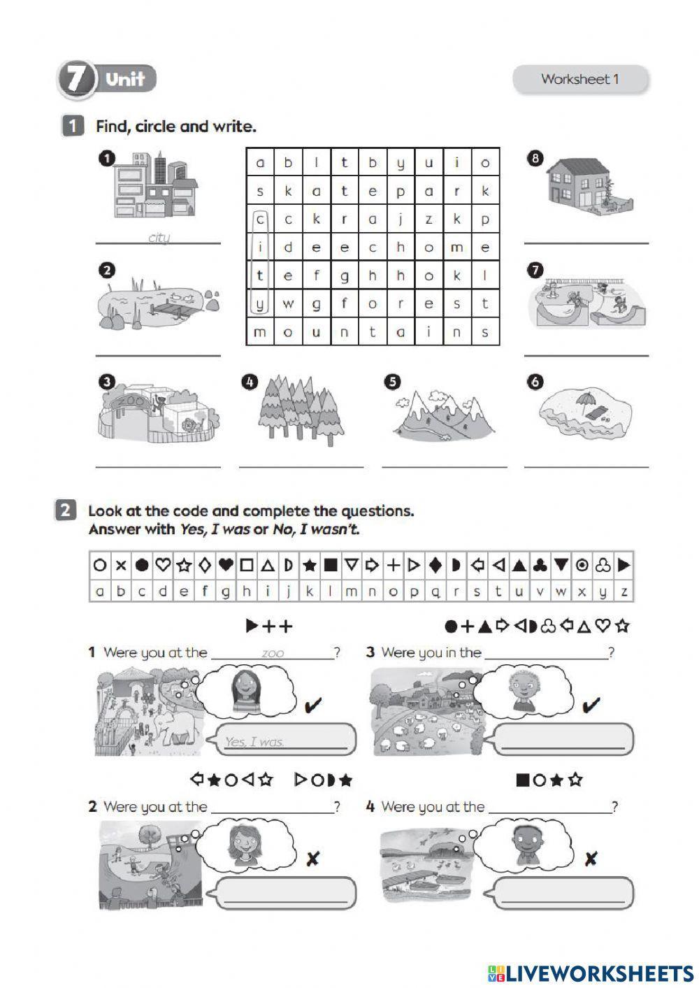 Reinforcement Bright Ideas 3 Unit 7