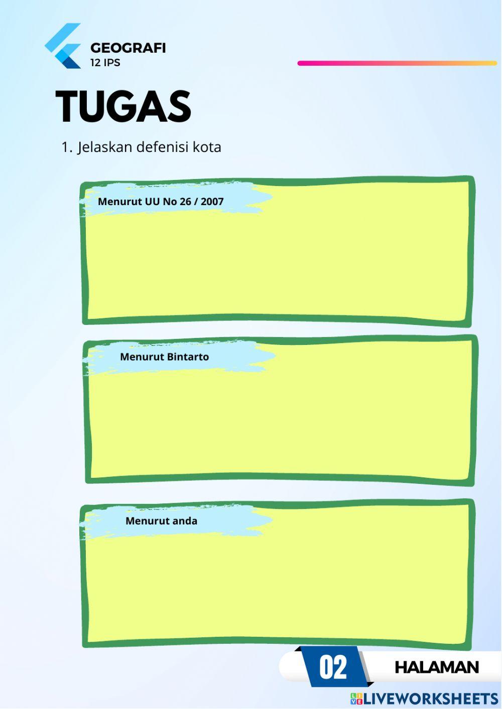 Struktur keruangan kota