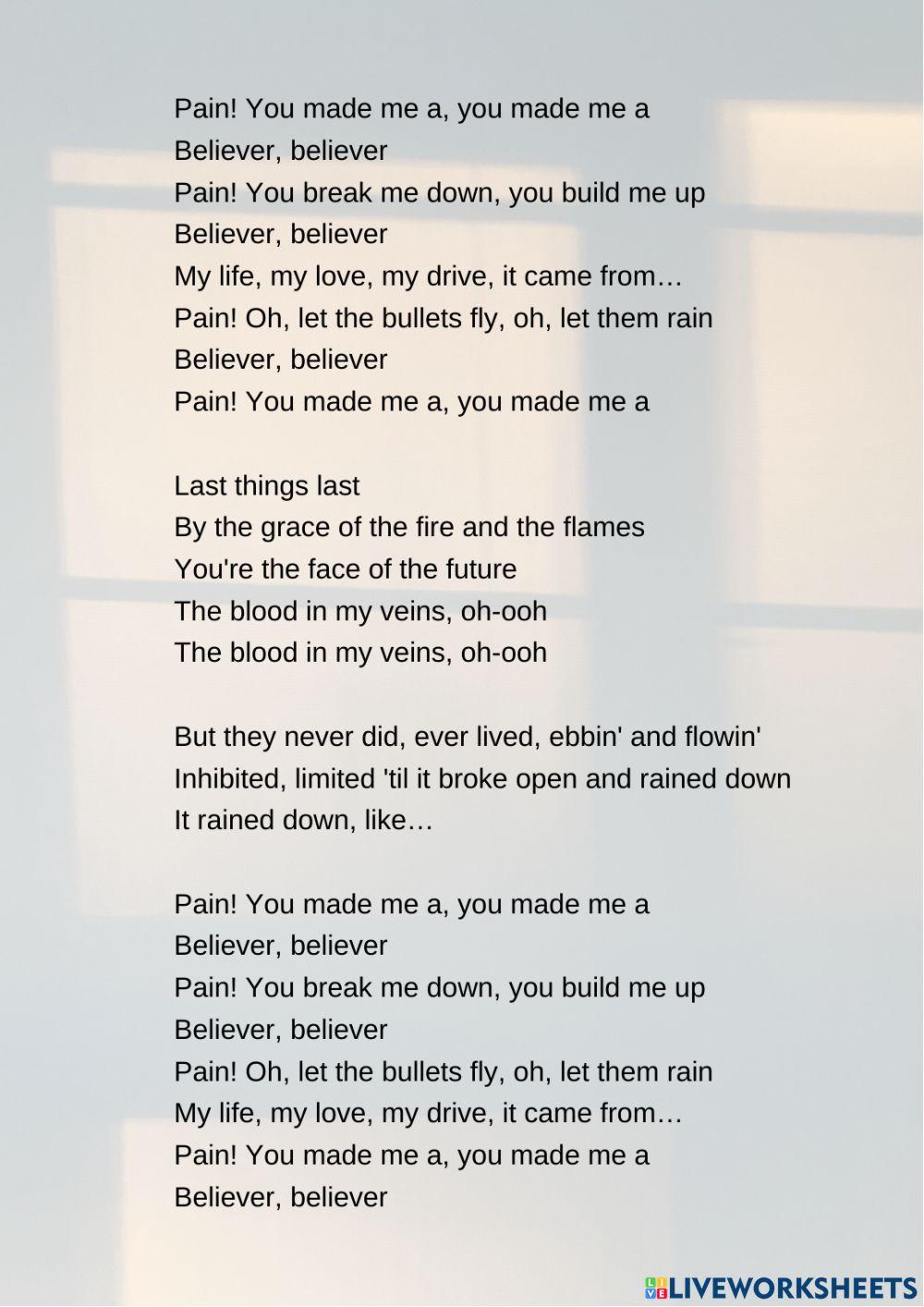 Imagine Dragons Believer (1)