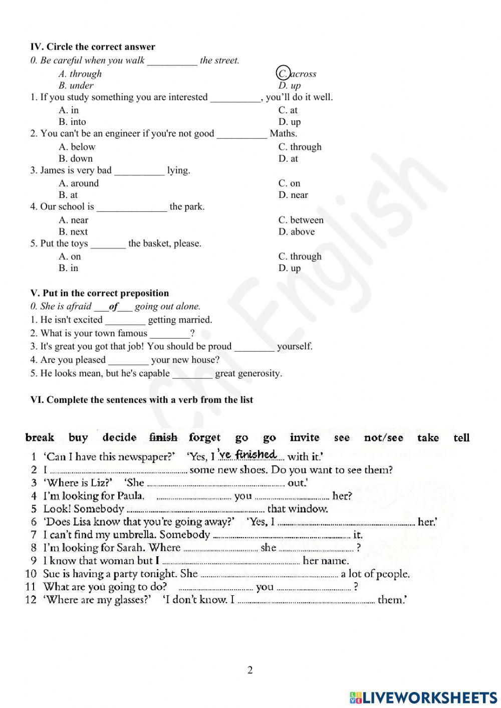 Viet Teacher-S6-WEEK 3-U1-GRAMMAR REVISION