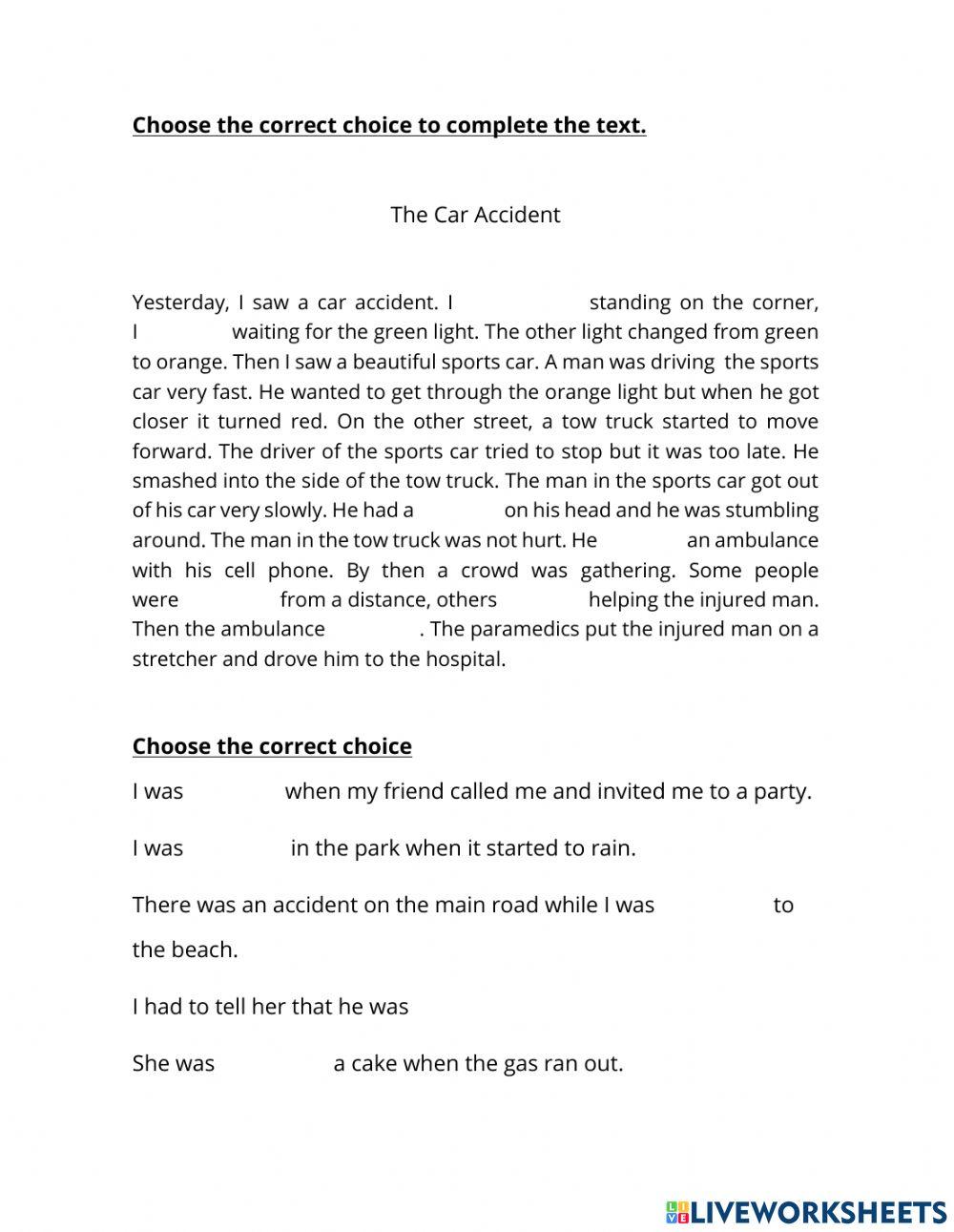 Examen pasado continuo pasado perfecto v2