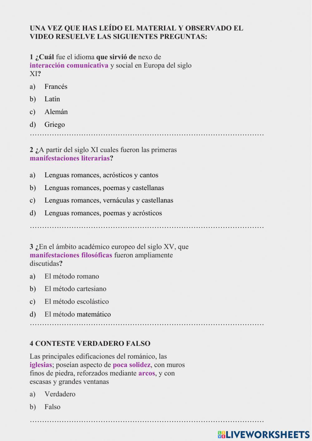 S5 Expansión cultural artística, arquitectónica y científica medieval