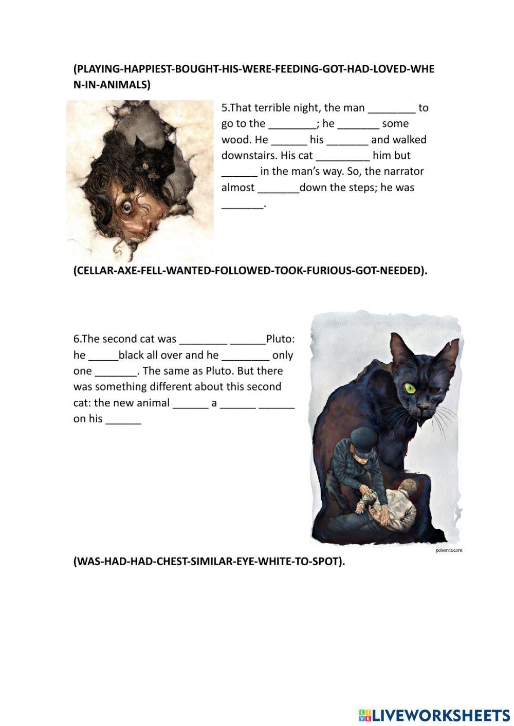 mmmmmmmmm_ | the black cat edgar allan poe 2419606