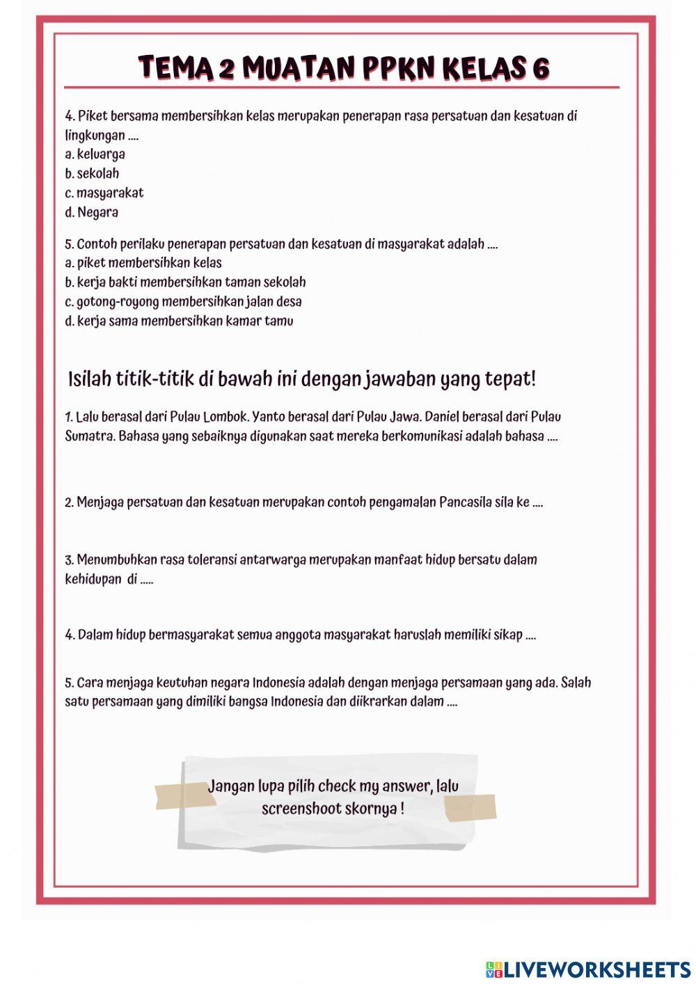 Persatuan dalam Perbedaan