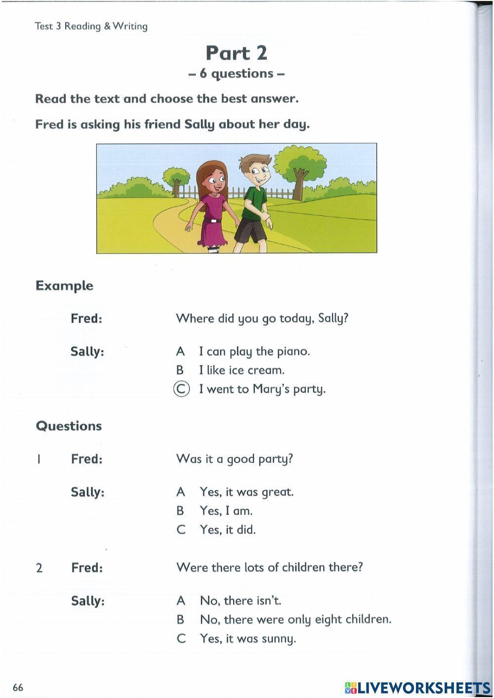 English Movers R & W