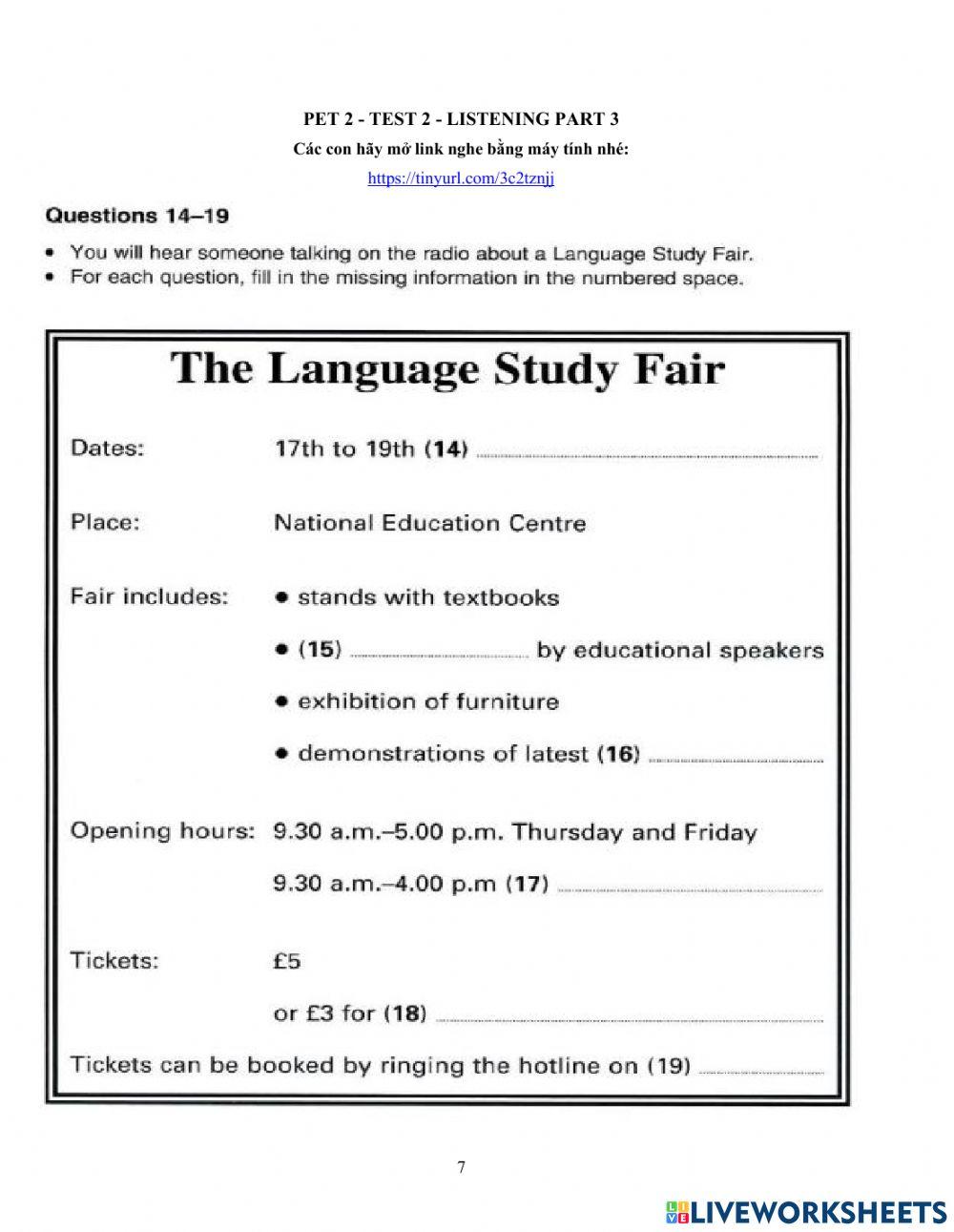Foreign Teacher - S7 - Week 3 - U1 - Vocabulary Revision