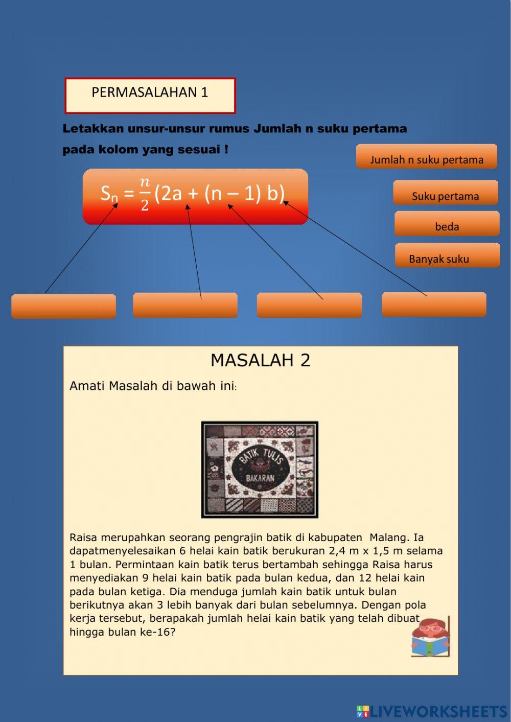 LKPD 2 Deret Aritmetika