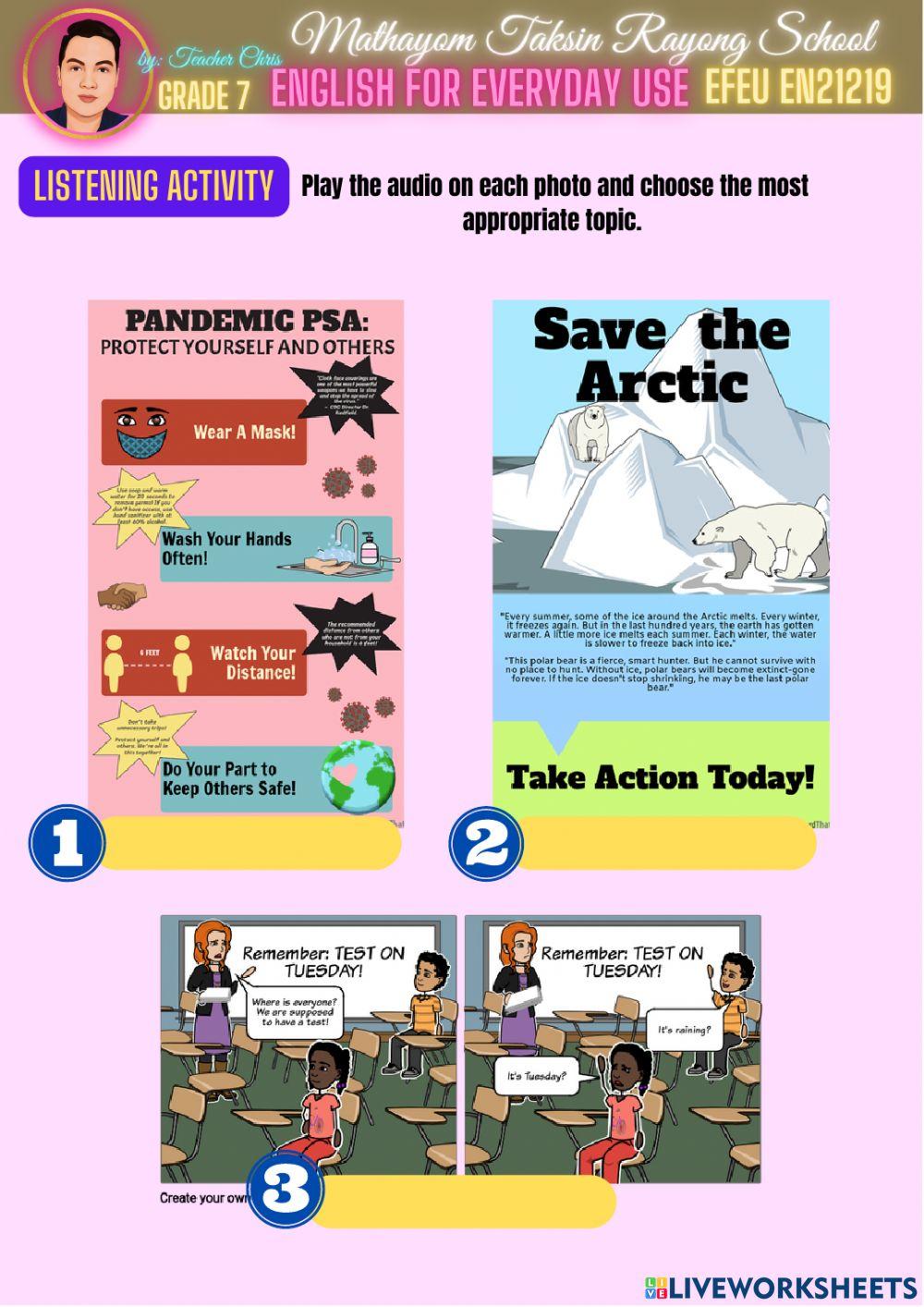 Public Service Announcements