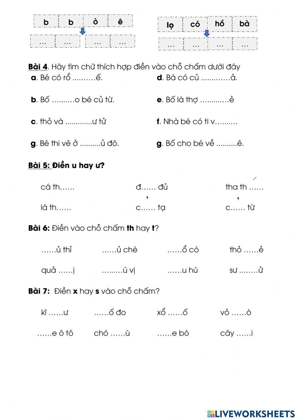 Phiếu BT TNTV-Số 1-Hồng-