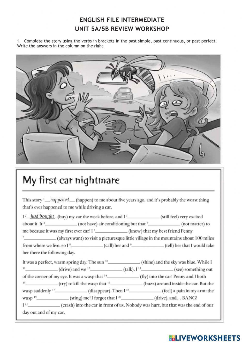 English file intermediate unit 5 review