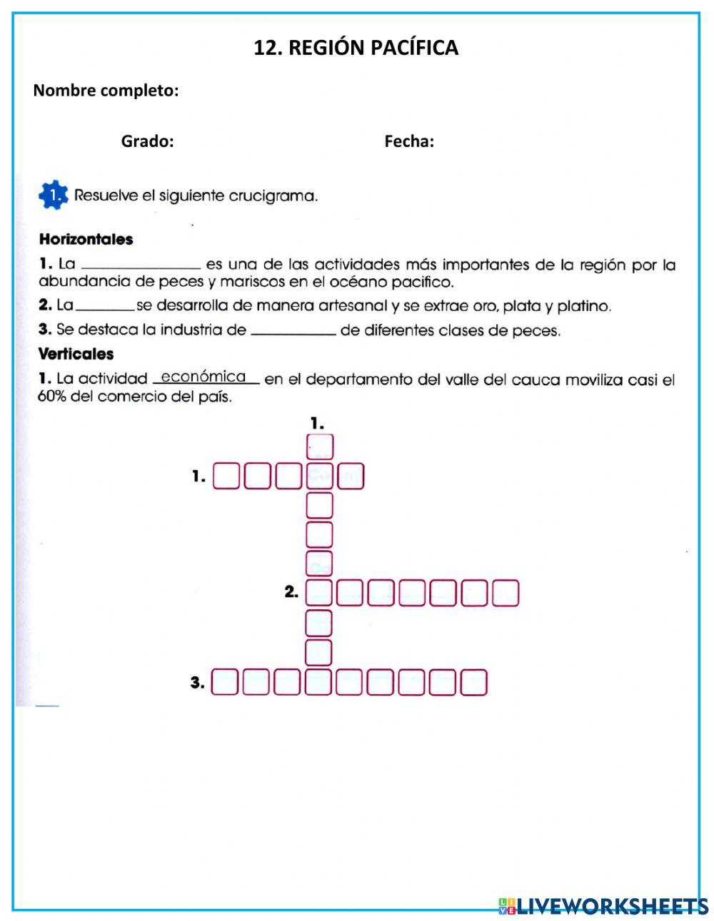 12. región pacífica