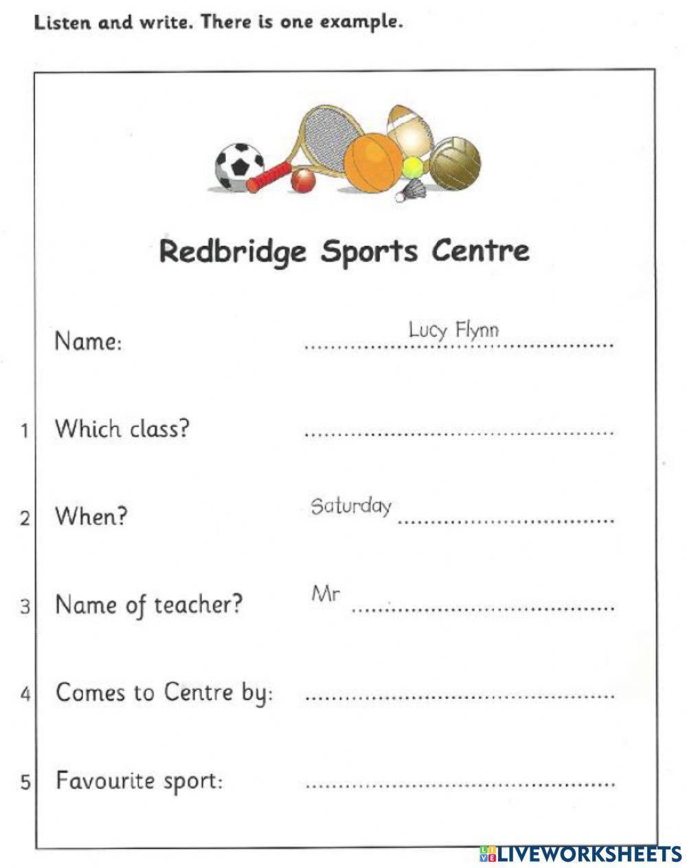 Movers listening test 1