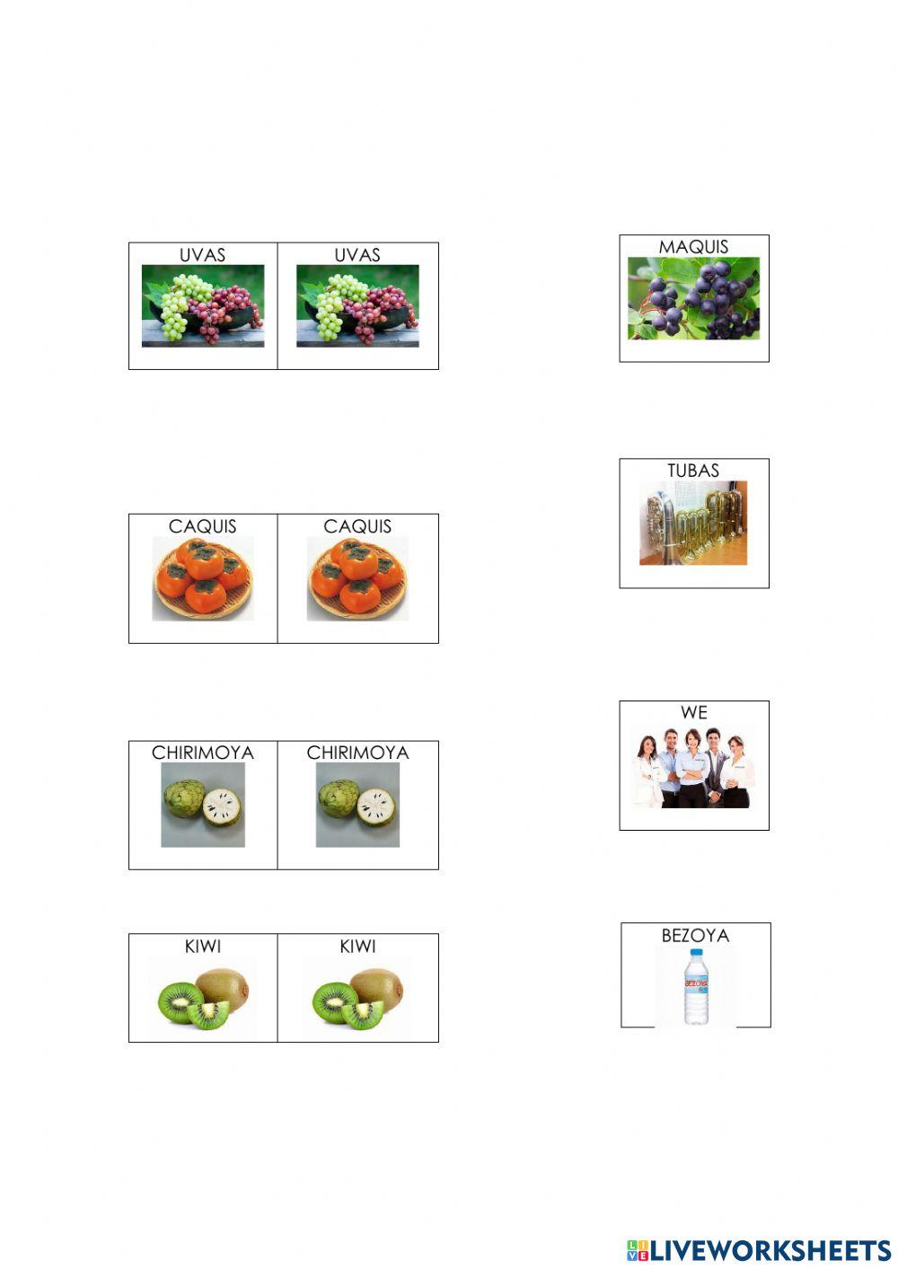 Rimas frutas invierno