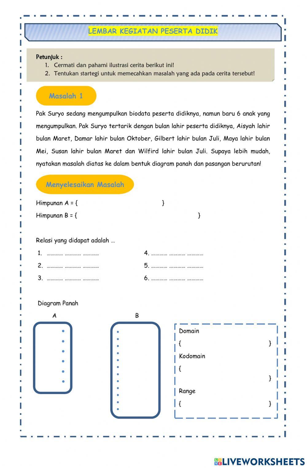 Relasi dan Fungsi Pert 2