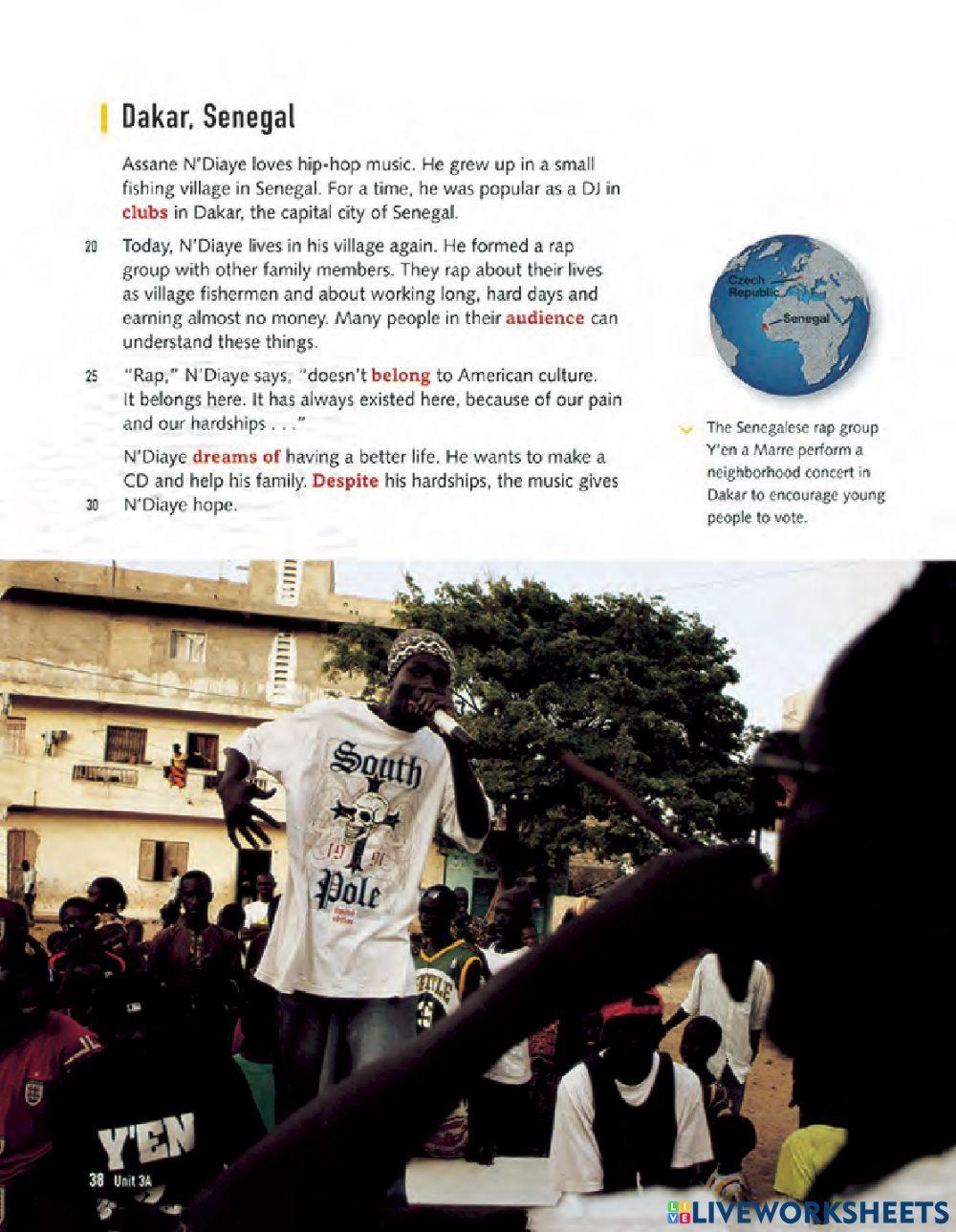 Reading explorer U3A