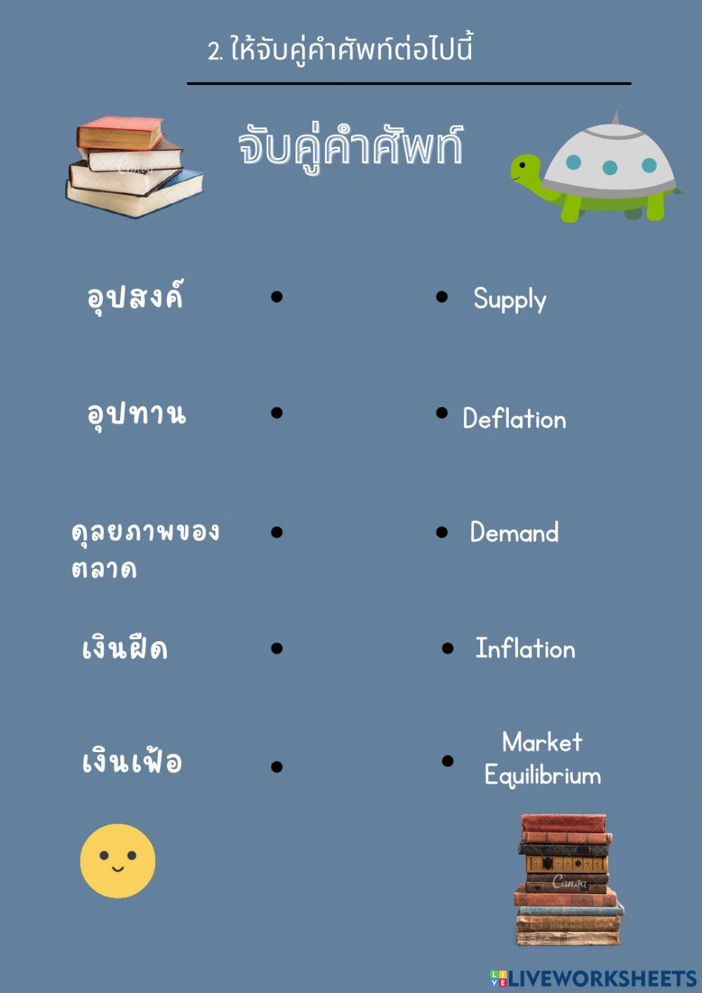 แบบทดสอบหลักเศรษฐศาตร์
