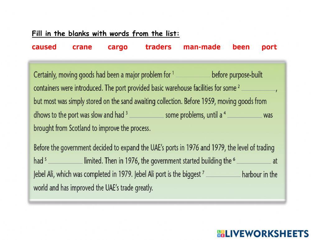 Arab World - Lesson 1