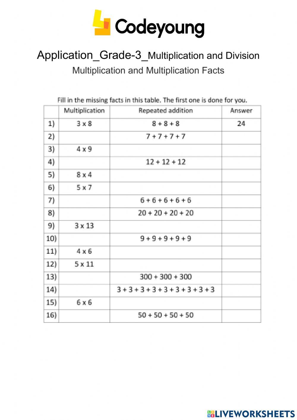 Multiplications
