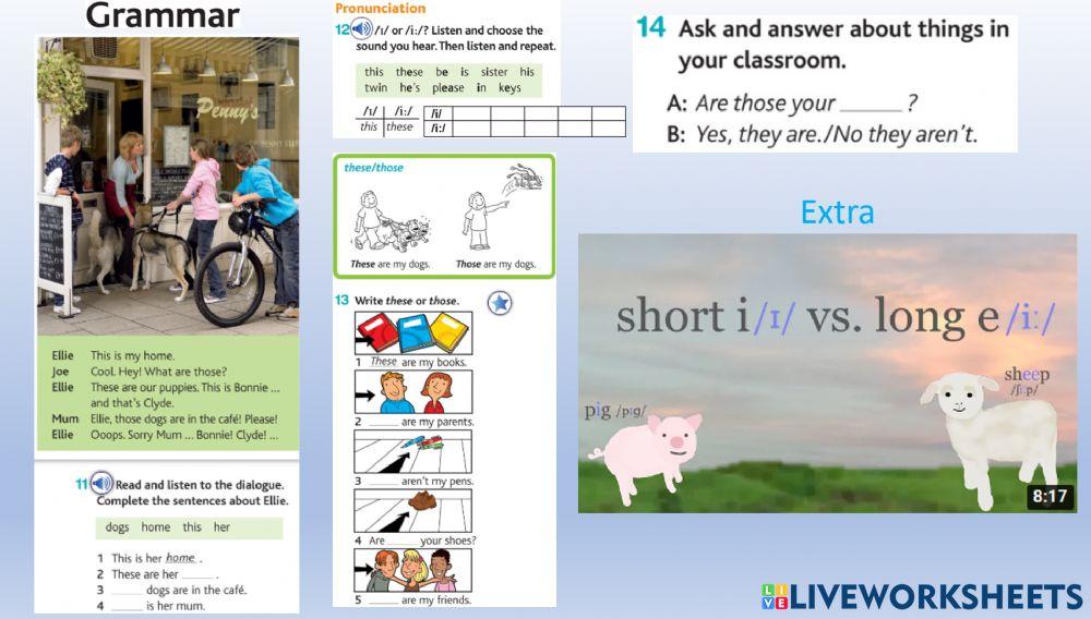 Unit 2 I #39 m King Kong (pronunciation short i and long i: these those