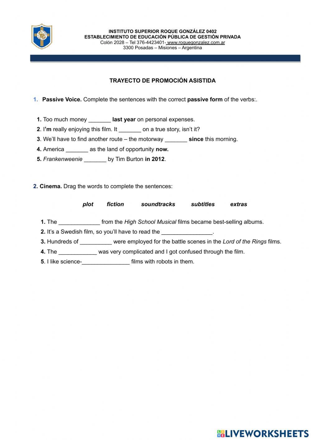4º año - tpa 2022 - use of english 1