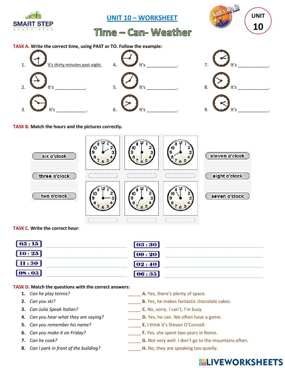 Unit 10 - can.time.weather