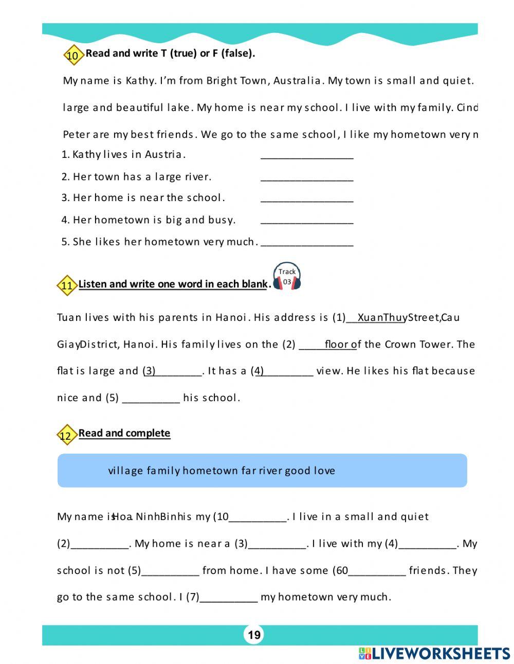 G5-u1 l2 what's your address?