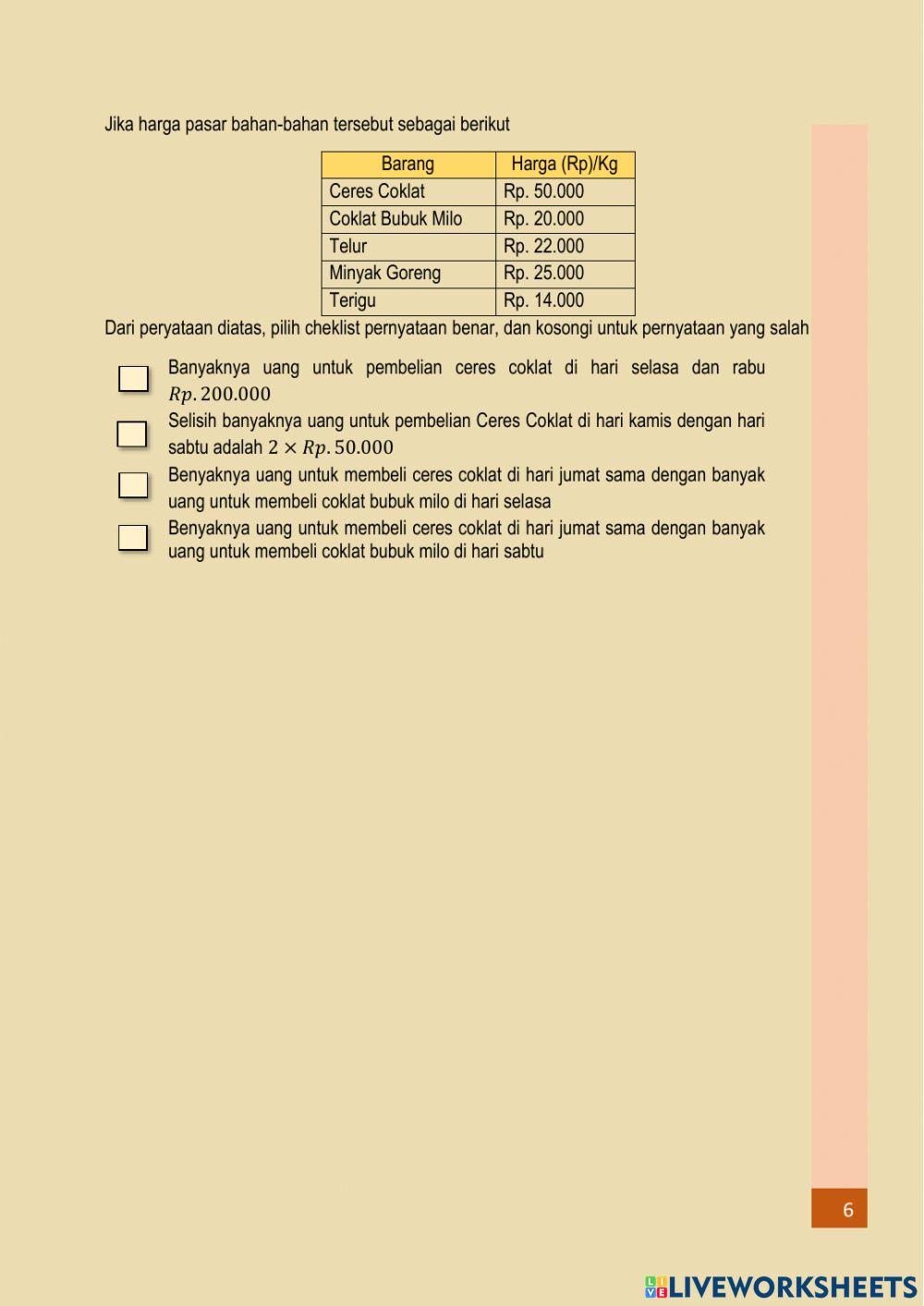 LKS Bilangan Bulat (Perkalian dan Pembagian)