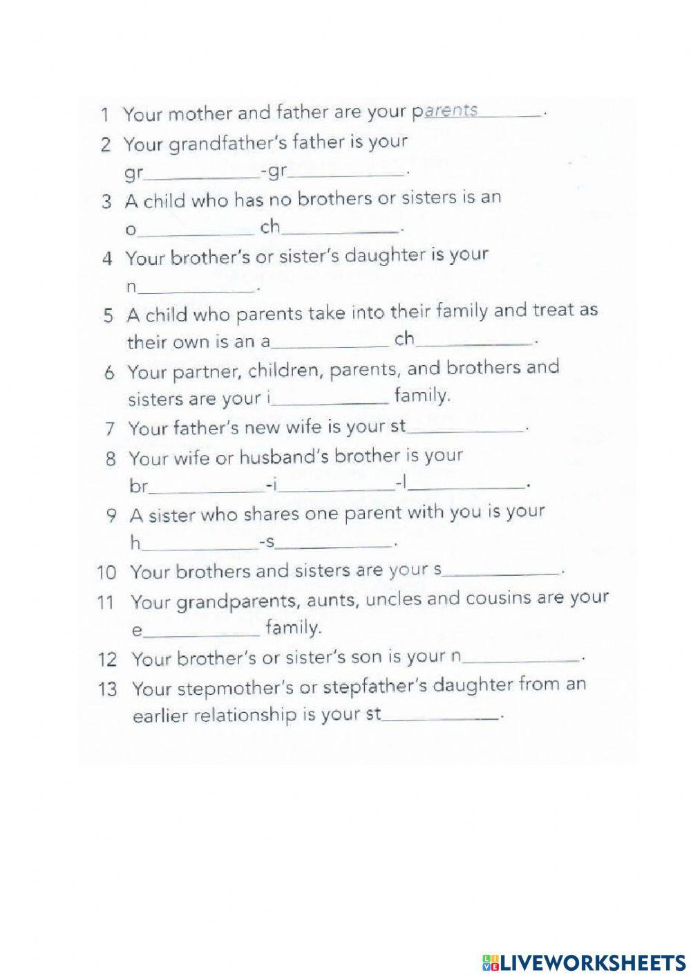 English File - money & family