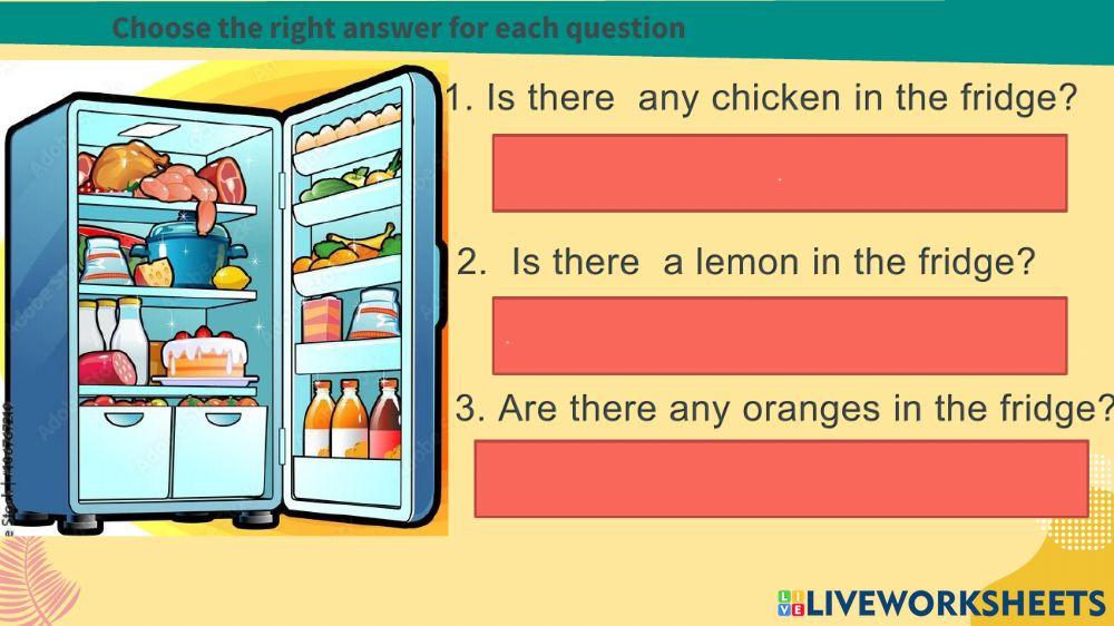 There is and there are