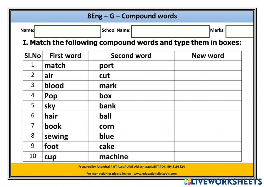8Eng-g-Compound words