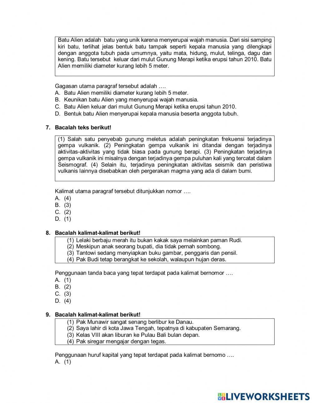 Sumatif Teks Deskripsi