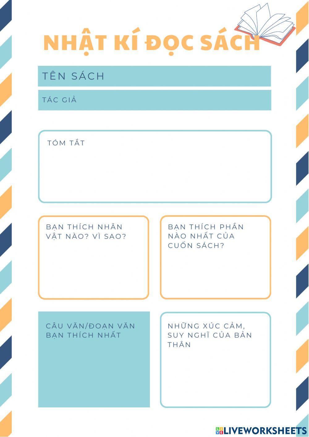 Nhật kí đọc sách