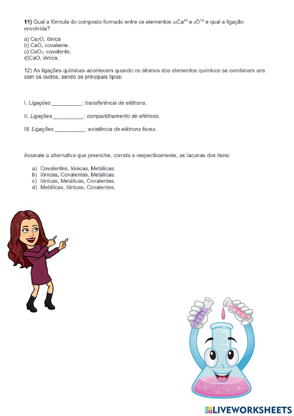 Ligações químicas