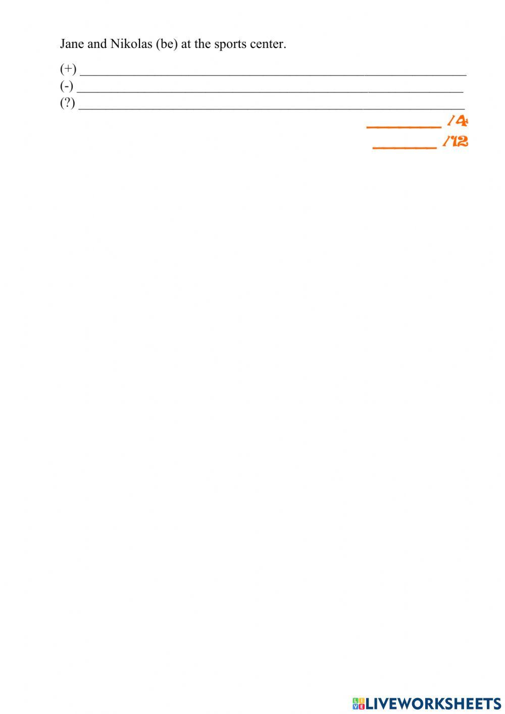 Worksheet 58 TEST(7) V(1) YL(2)