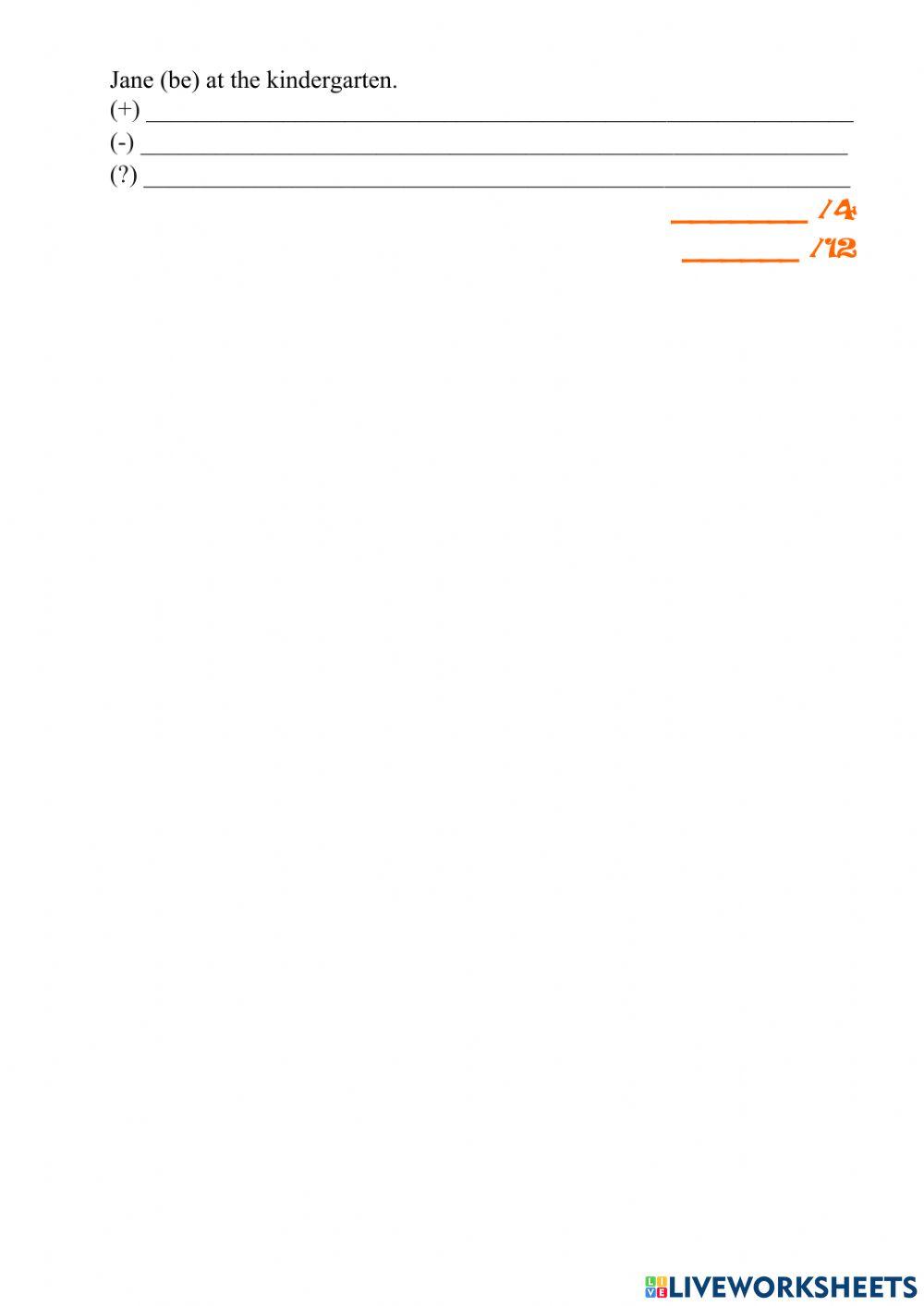 Worksheet 58 TEST(7) V(2) YL(2)