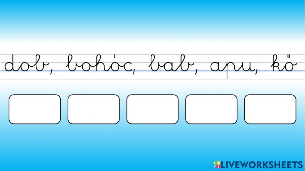 Szavak betűrendbe sorolása