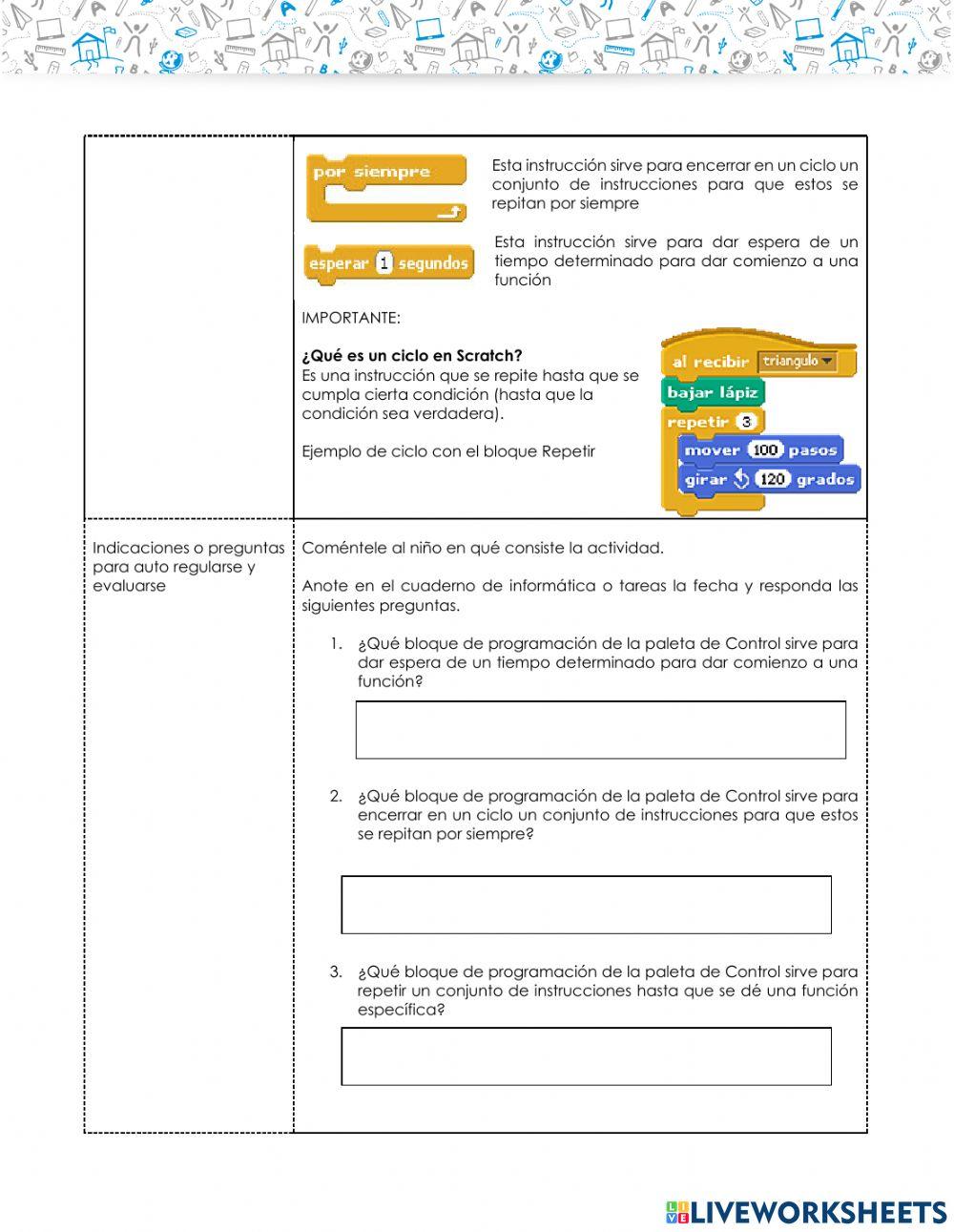 Bloques Control Bloques Control