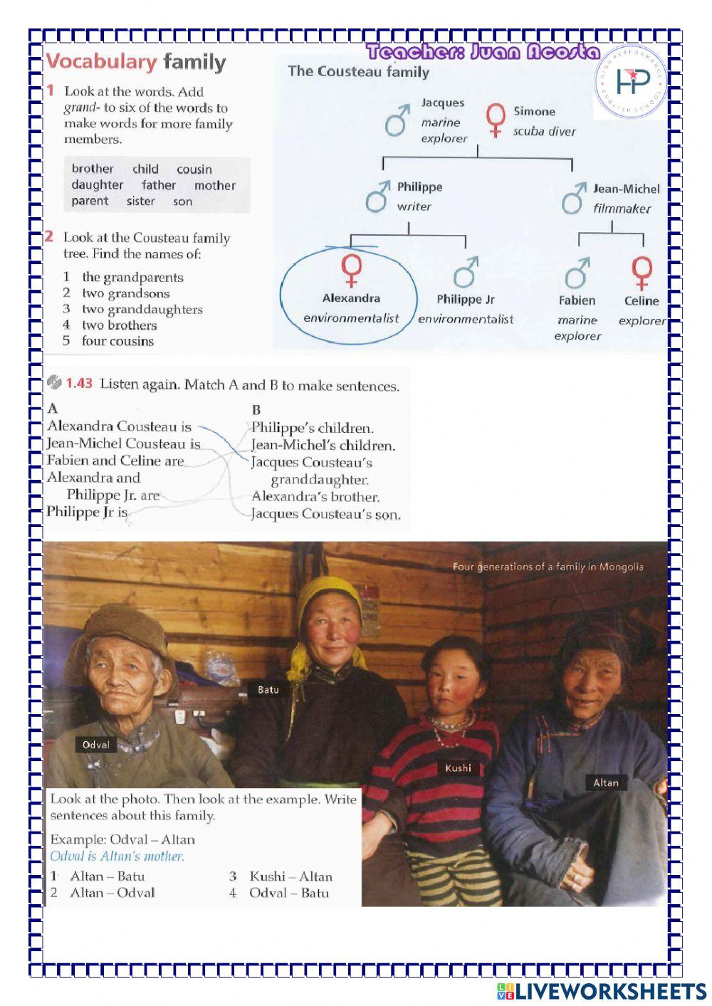 Hp english school beg family