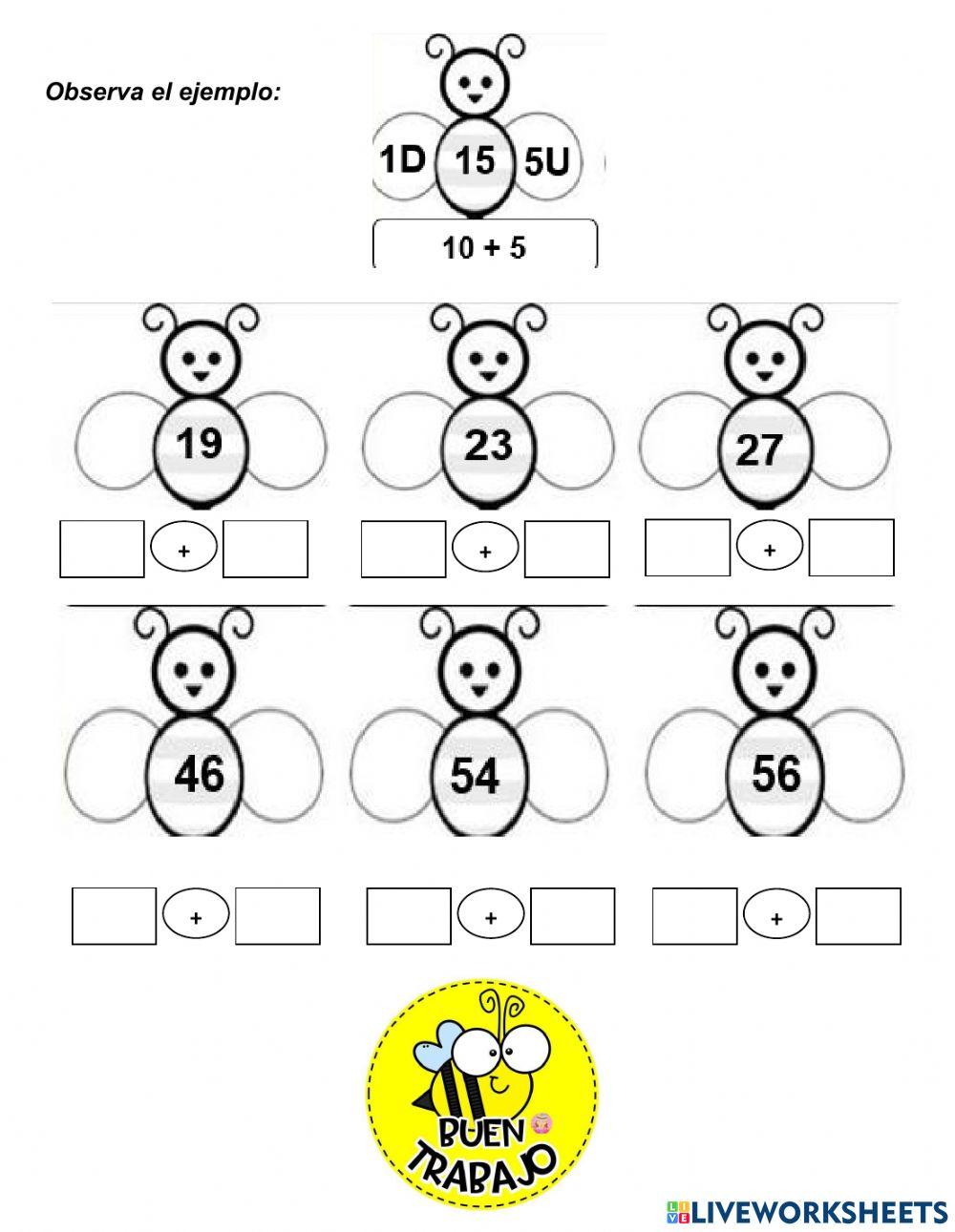 Descomponemos numeros