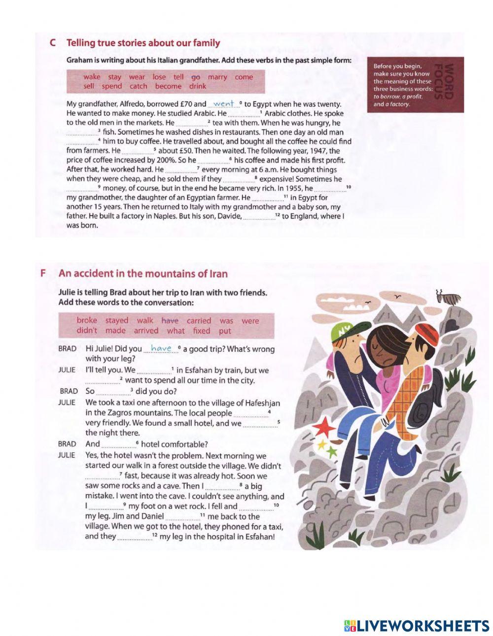 Past Simple vs Past Continuous