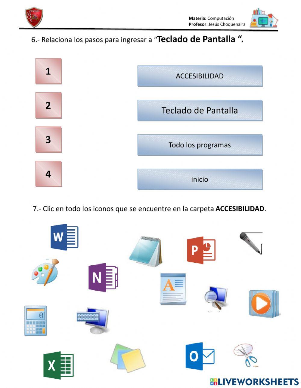 Accesorios - accesibilidad