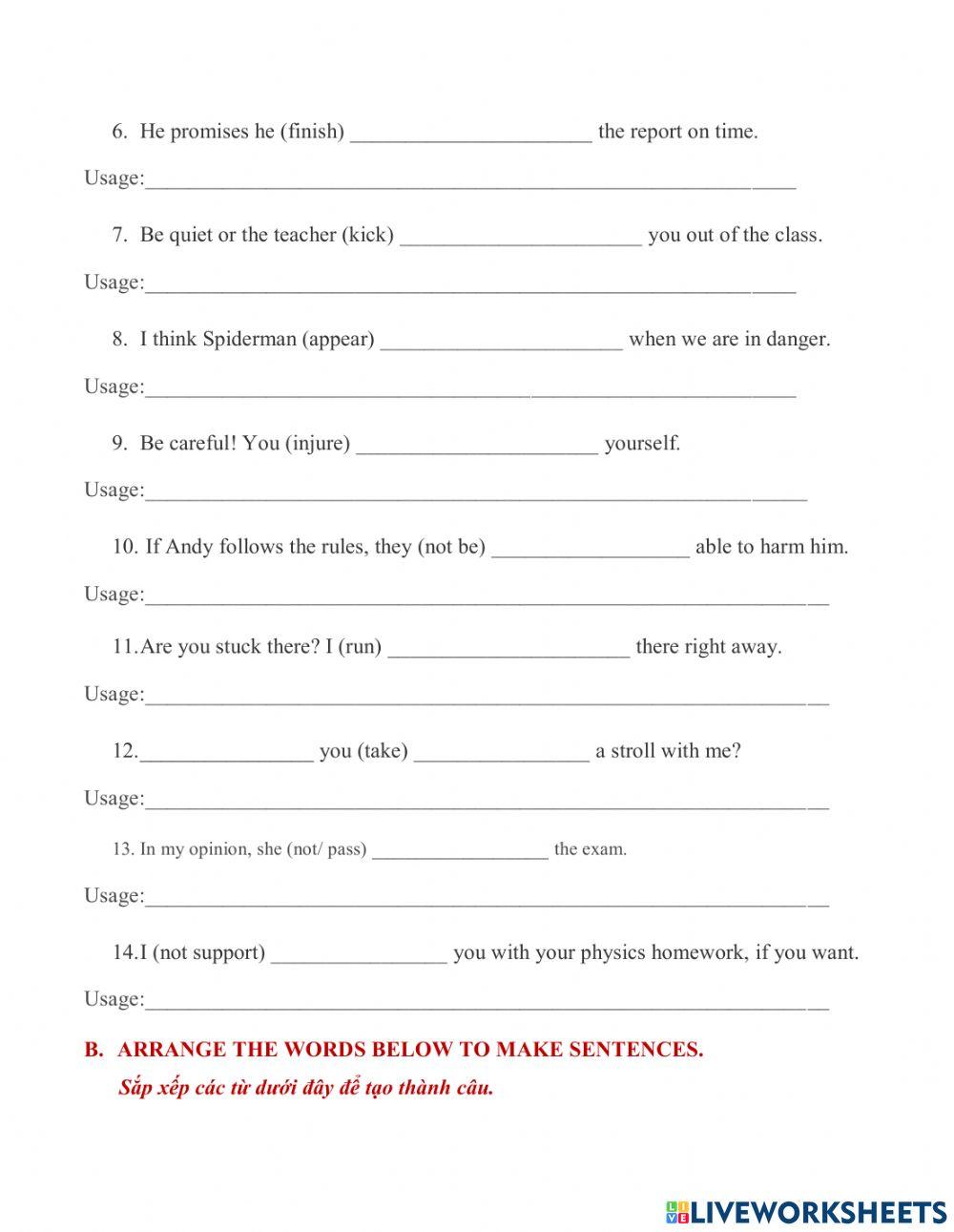 Simple Future Usage review