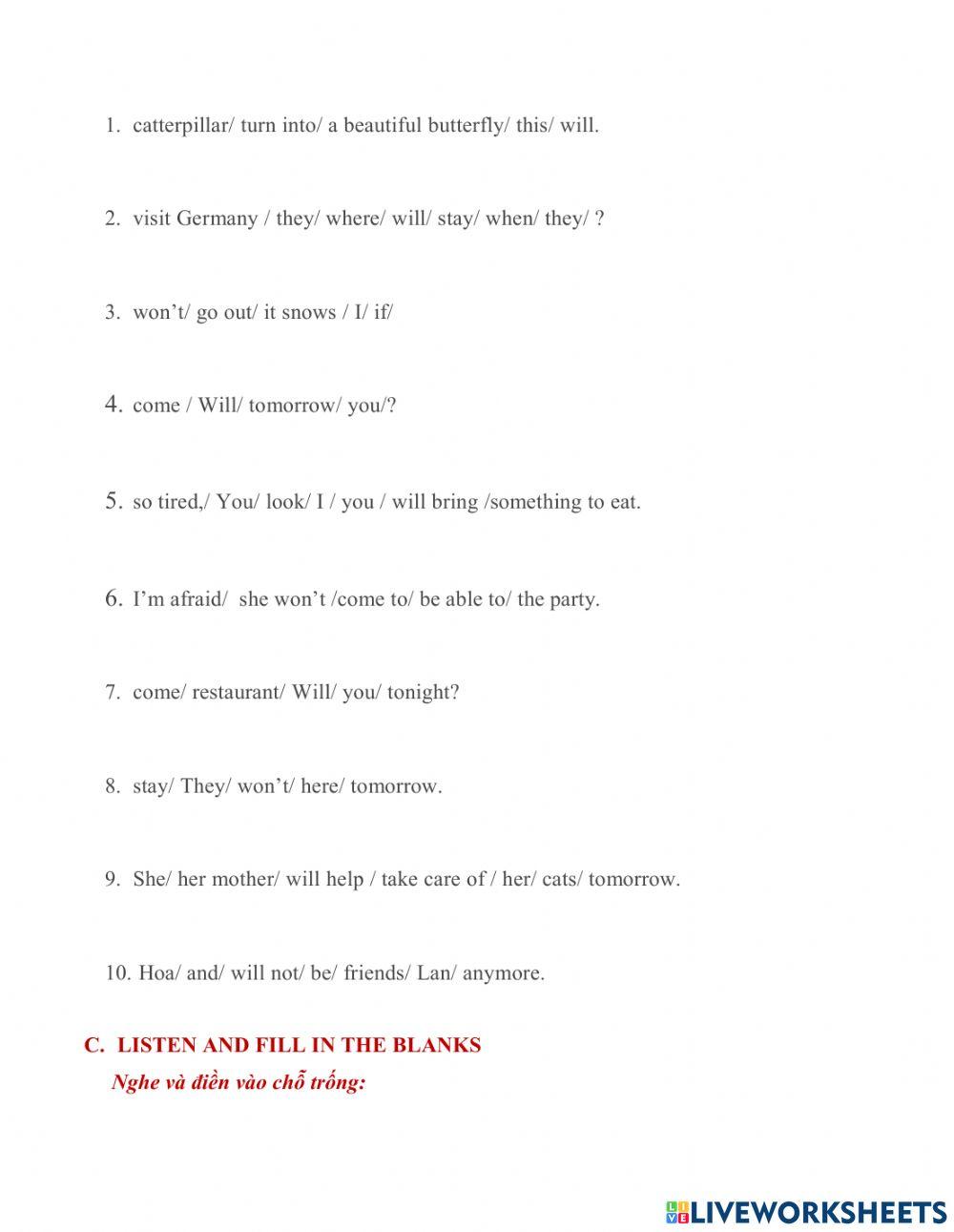 Simple Future Usage review