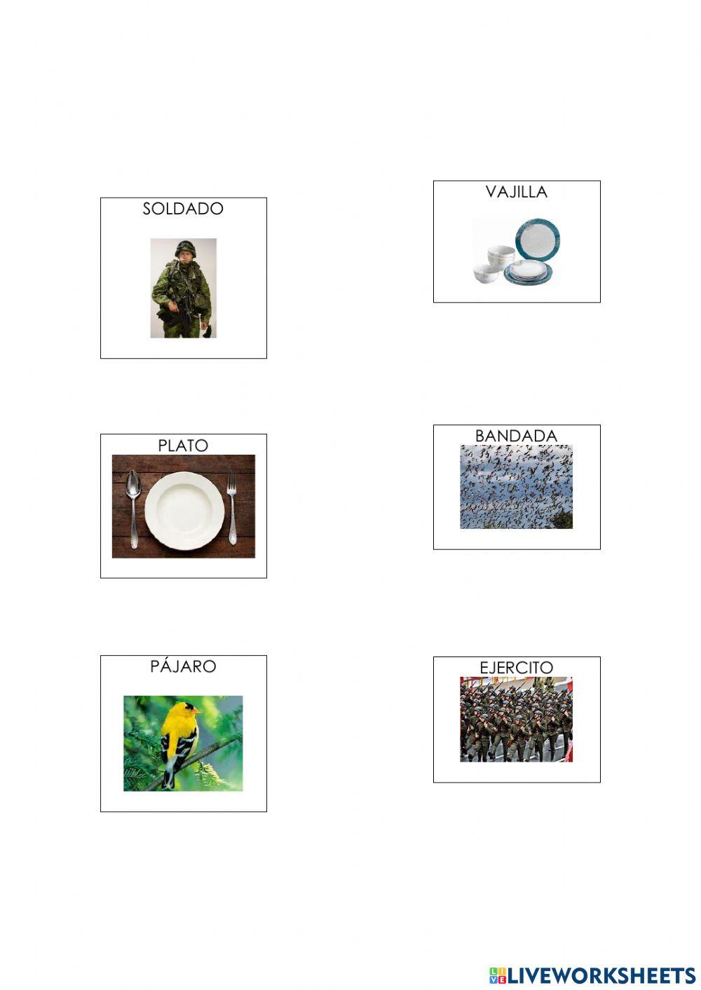 Individuales y colectivos