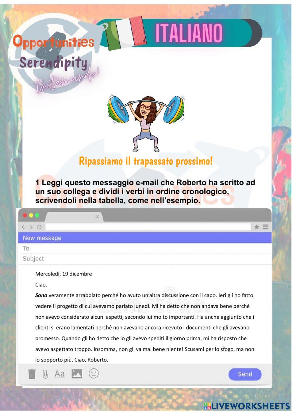 Progetto italiano, pratica