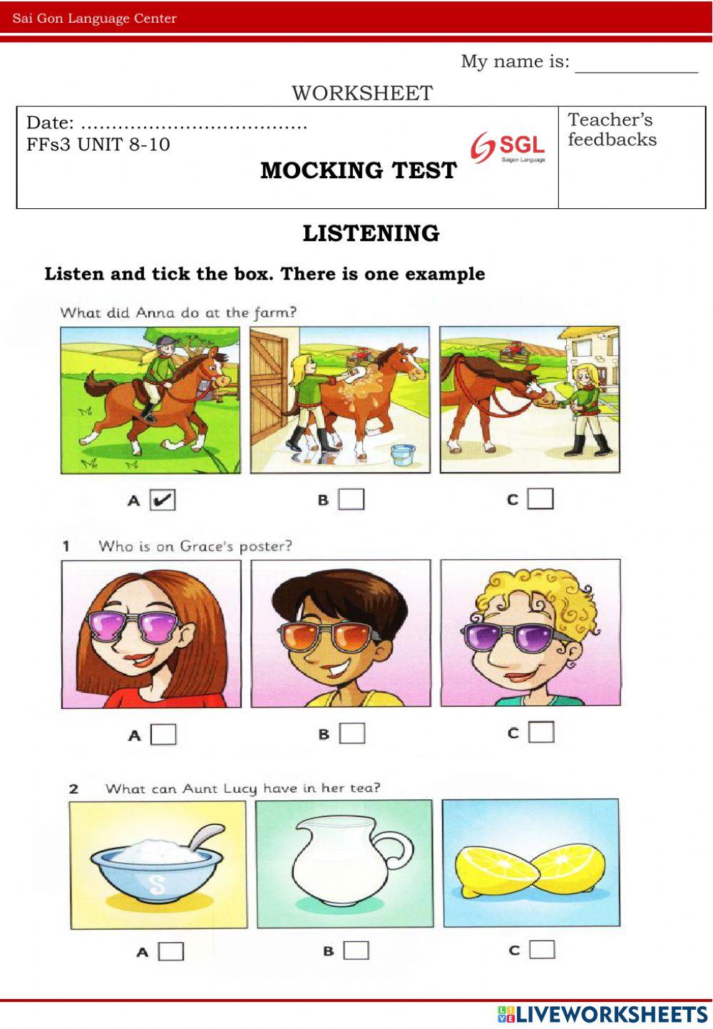 Mocking test (04.08.2022)