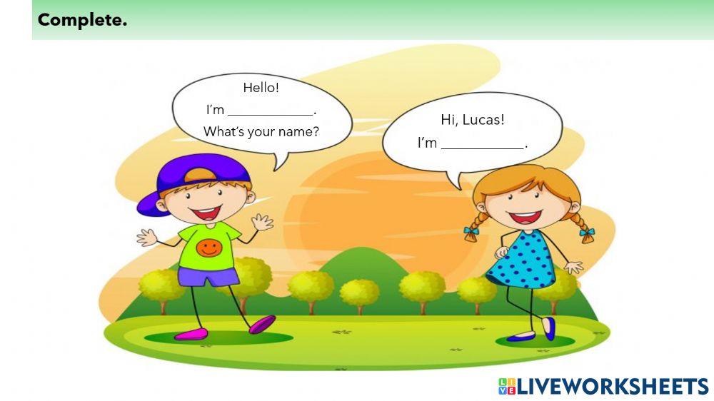 L1 - A2 - Hello, Reading and Writing