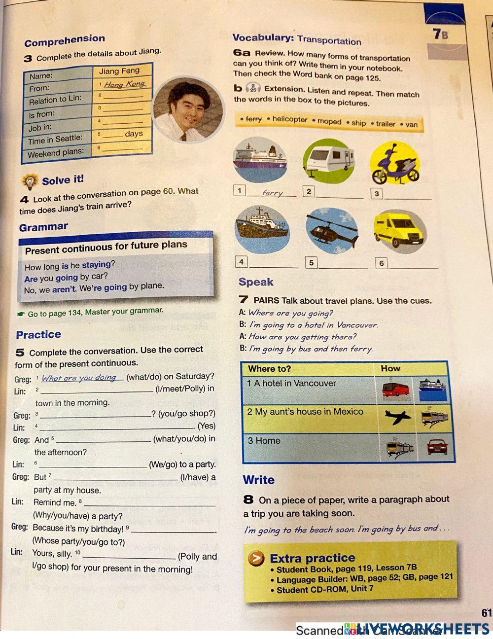 How long is he staying?